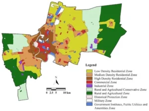 Plano de zonificación urbana de Bangkok, Tailandia
